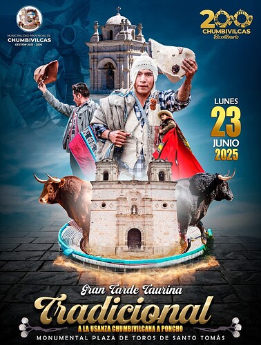 Feria taurina Bicentenario - Chumbivilcas 2025