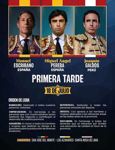 Bambamarca 2026 - primera tarde