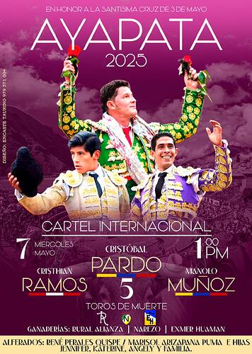 Cartel Ayapata 2025 - 7 de mayo