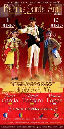 Feria taurina Huancavelica 2025 - 11-12/6/2025