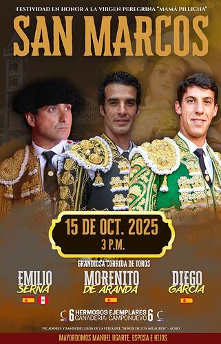 Feria de la Virgen Peregrina - San Marcos 2025