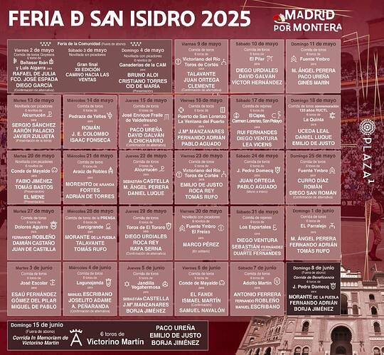 Programa San Isidro 2025