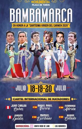 Feria Virgen del Carmen - Bambamarca 2025
