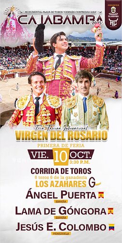Feria Virgen del Rosario - Cajabamba 2025