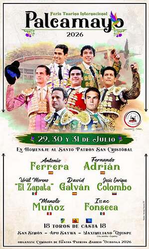 Feria de San Cristóbal - Palcamayo 2026