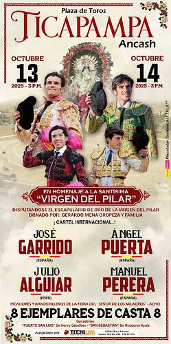 Feria Virgen del Pilar - Ticapampa 2025