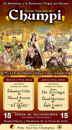 Feria Virgen del Carmen de Chumpi 2024