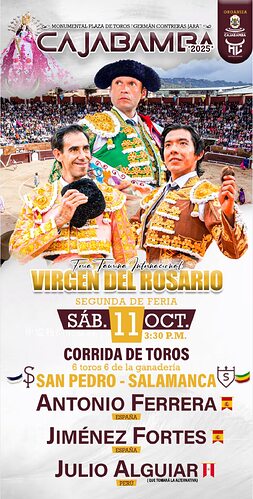 Feria Virgen del Rosario - Cajabamba 2025